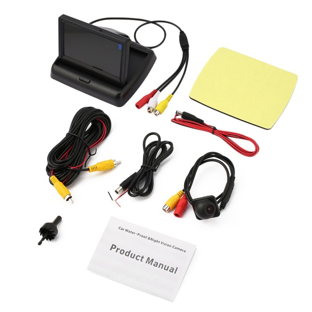 HD Waterproof Lcd Screen For Car Dashboard Car Rear View Camera System