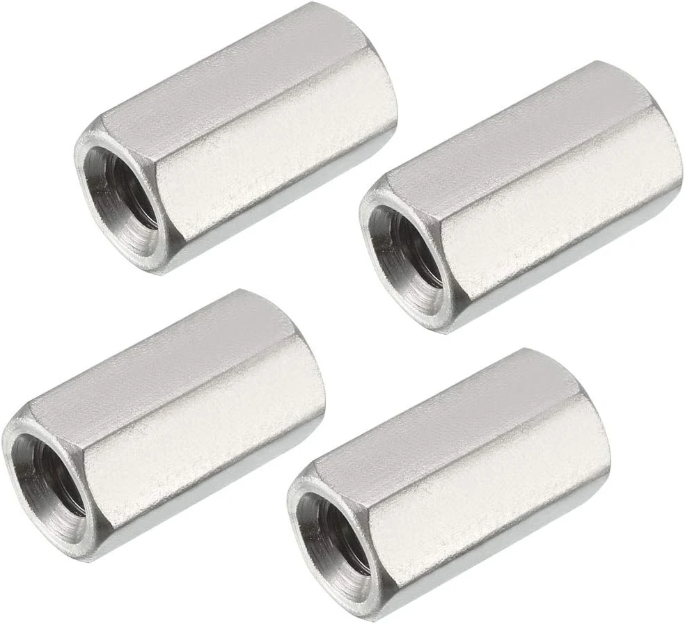 DIN6334 Stainless Steel Coupling Nut SS304 SS316 Hex Long Nut