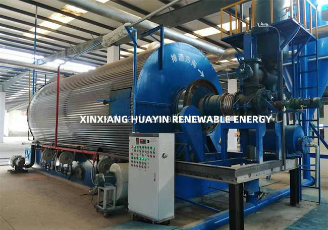 Hy2200x8000 Pyrolysis Oil Plant 15 TPD Waste Tyre Pyrolysis Plant CE
