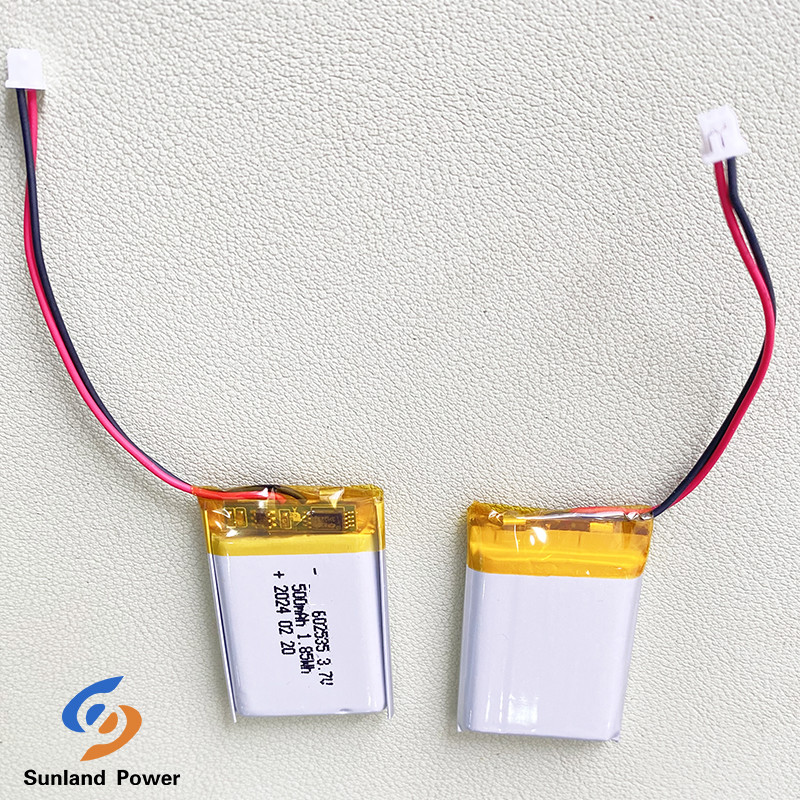 Polymer Lithium Ion Batteries LP602535 3.7V 500mAh For small Household Product