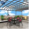 Buy cheap Garden Waterproof Aluminum Awning Canopy 500mm Polycarbonate Panel from wholesalers