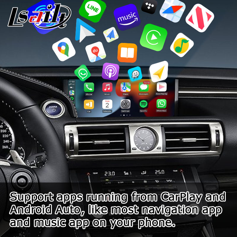 Lexus IS350 IS200t IS300 IS300h wireless caprlay android auto box screen mirroring