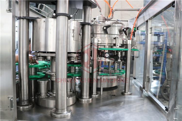 Aluminum Tin Can Filling Machine Carbonated Energy Drink Canning Filling Sealing Machine