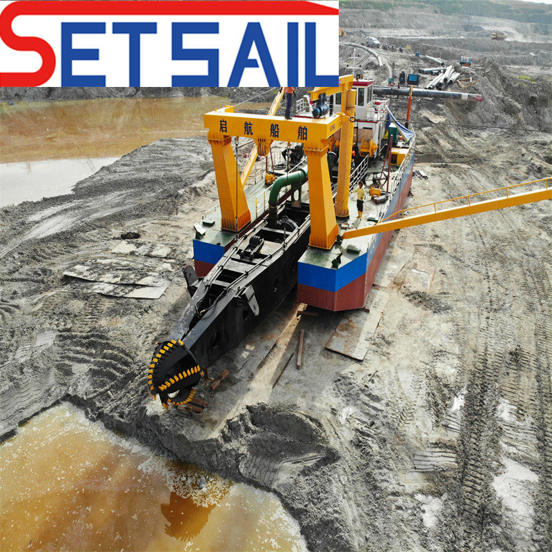 Diesel Engine Cutter Suction Dredging Machinery with Hydraulic Pump