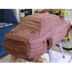 ZK0500A/B, low density 0.5g/cm3, epoxy styling paste for master model and wind