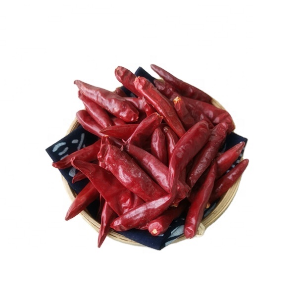 SHU 12000 Tianjin Red Chilies Pungent 5000SHU Dried Red Chile Pods