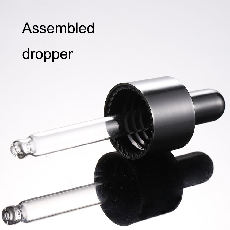 1oz 2oz 15ml 30ml 50ml Amber Empty Angled Shoulder Glass Dropper Essential Oil Bottle Packing Logo Customized Accepted