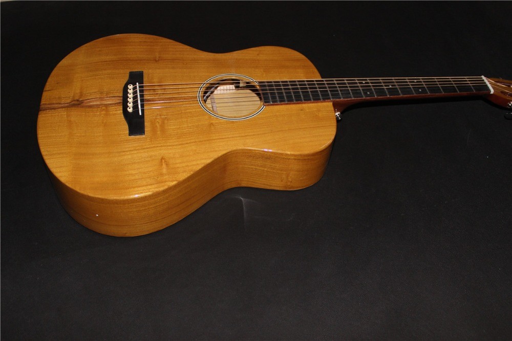 AAAA all Solid imported melburry wood OOO15 body custom guitar acoustic electric guitar