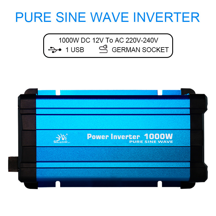 12v dc ac 220v pure sine wave inverter 1000W
