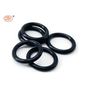 Black Heat Resistance IIR O Ring Seals Butyl Rubber Ring For Conveyor Belt