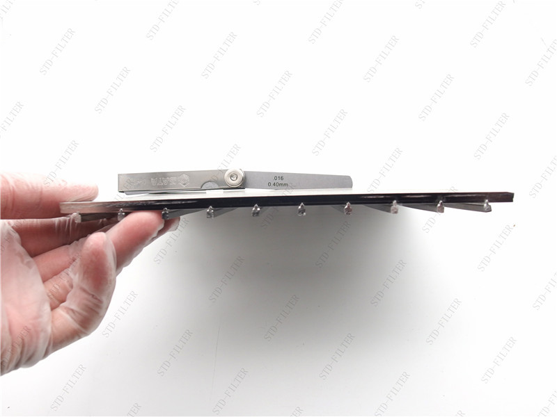 Stainless Steel 304 99% Wedge Screen Filter , Wedge Wire Panels For Waste Water