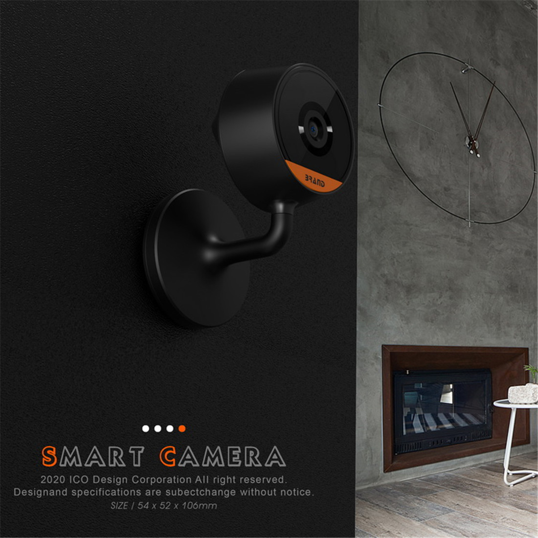 New Patent Wifi 1080P Tuya Mini Smart Camera(AK8038)
