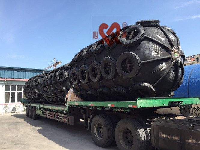 Ship To Dock Natural Rubber Yokohama Pneumatic Fender ISO17357