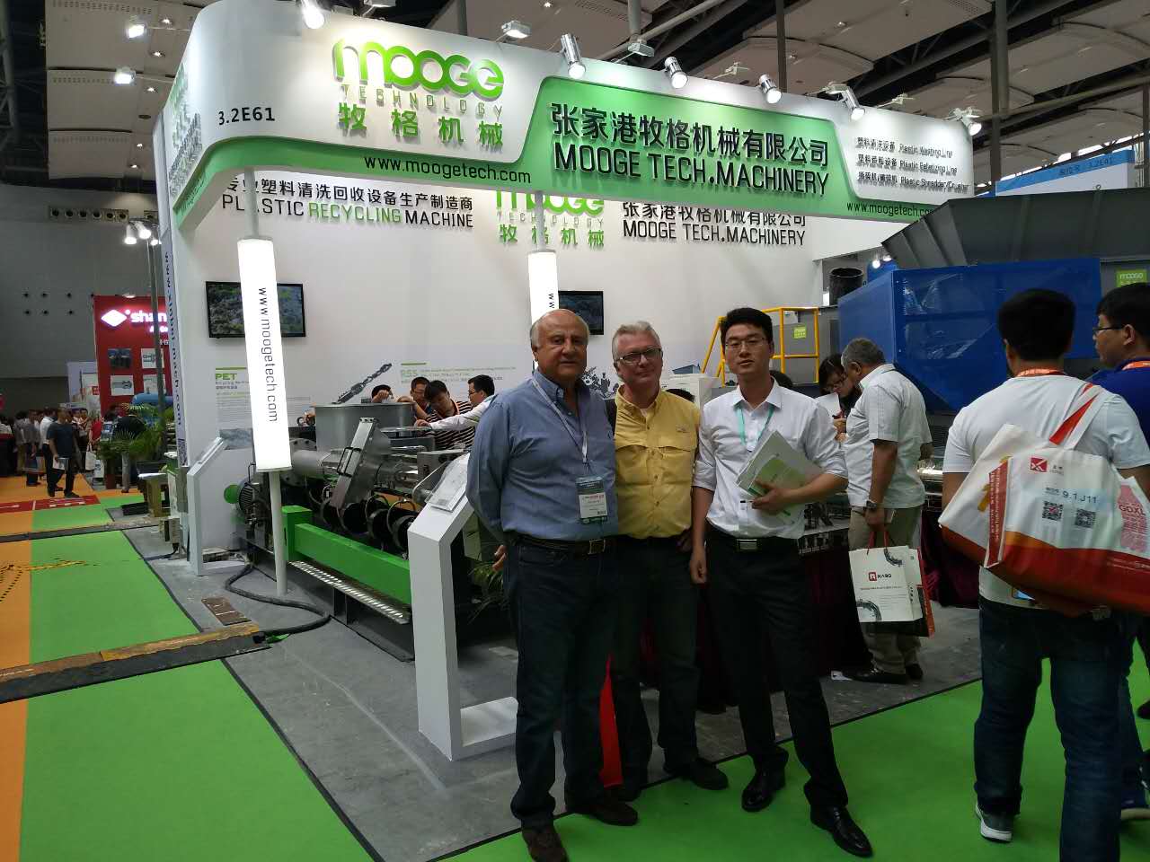 Recyclable PET bottle recycling plastic line