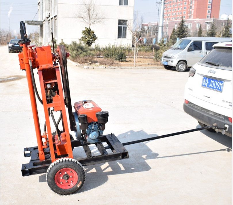Small 50 Meters Geological Drilling Rig Machine Engineering