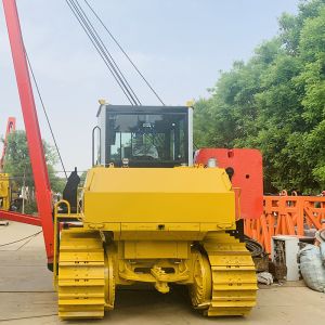90 Tons Pipeline Layer Tracked Hydraulic Mountain Push Side Boom