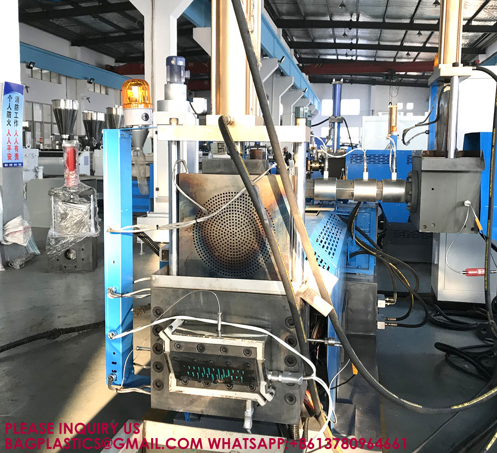 Plastic Pelletizing Machine Pellet Recycling Machines Plastic Granulator For Pp Pe Film