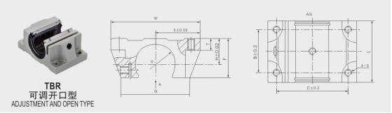 TBR16 Linear Bearing Rod Sled With Graphite Bushing The Ultimate Retail Solution