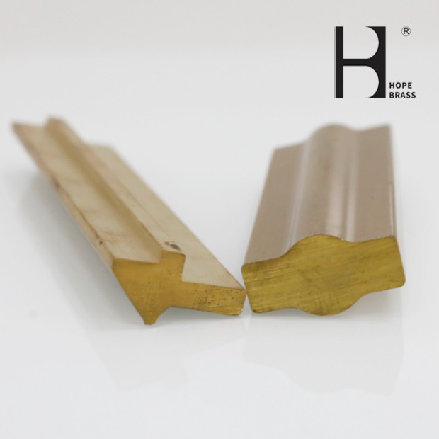 Corrosion Resistant C38000 Brass Lock Profiles With Smooth Surface