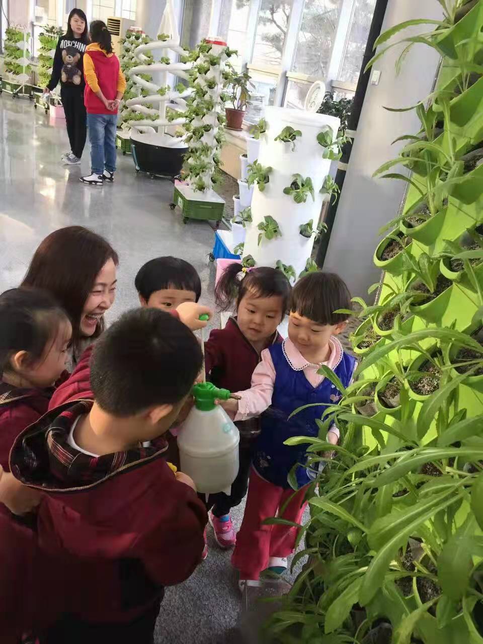 Vertical Hydroponic Aeroponic Growtower Sustainable Hydroponic System