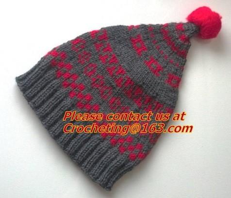 New High Fashion Soft Chunky Acrylic Cable Knitted Multicolor Beanie, Newest