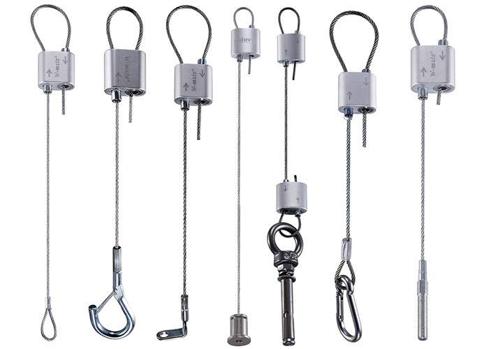 Hardware Brass Cable Gripper , Griplock Systems For Mechanism Automatically Grips Cable