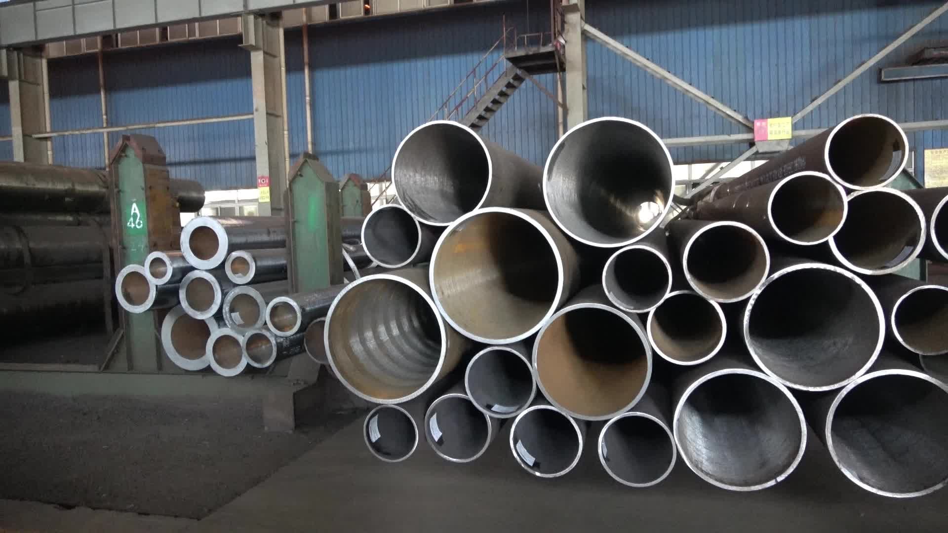 Seamless Ferritic Alloy Steel Pipe ASTM A335 P5 , Alloy Seamless Pipe 56'' Size