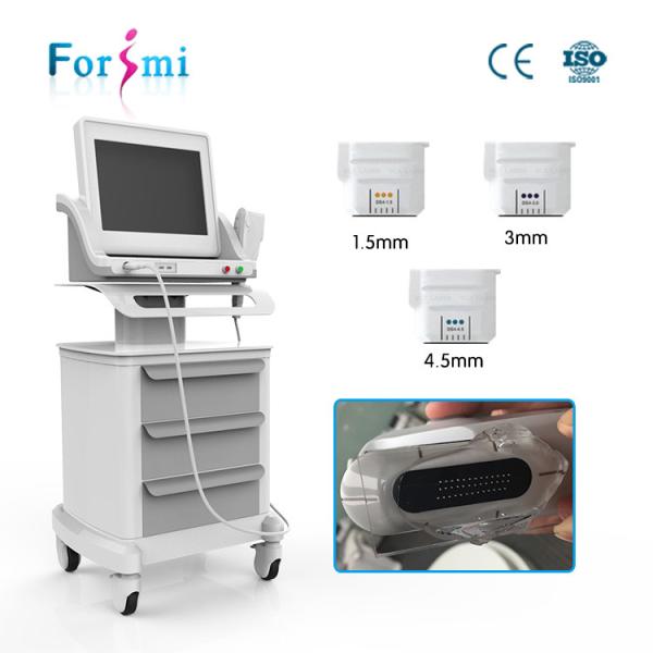 skin rejuvenation HIFU machine frequency HIFU face firming ultrasound devices no