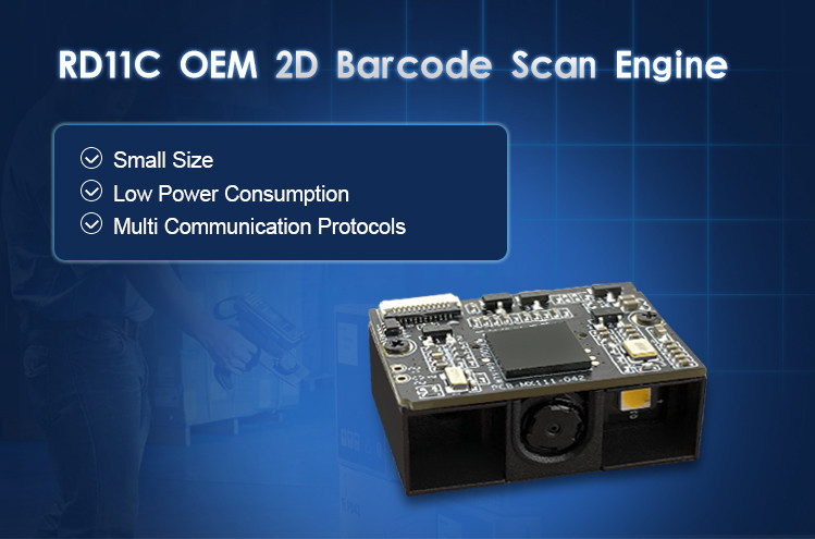 Mini Stable RFID Embedded 2D Barcode Scanner Module QR Code Reader Module