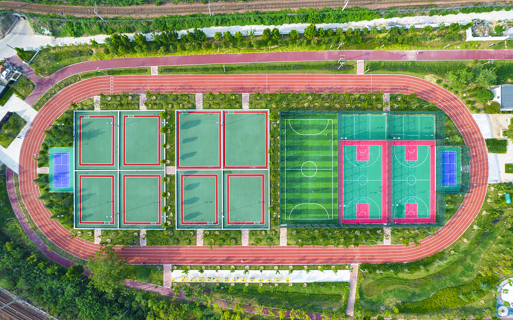 IAAF Synthetic Sports Flooring Surfaces For Volleyball Court Waterproof