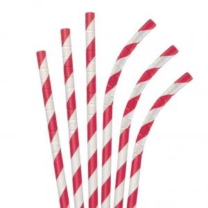 China Customized Design Bendy Paper Straws Recyclable Earth Friendly BAP Free on sale