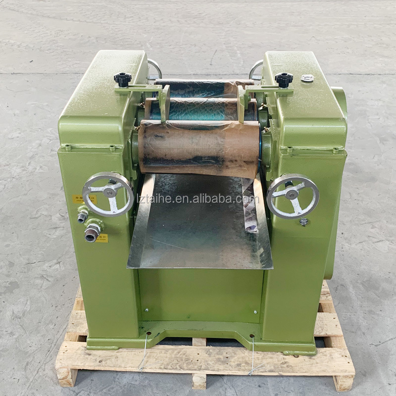 Motor Core Components S150 Lab Mini Grinding Triple Roll Mill Machine For Paste Material