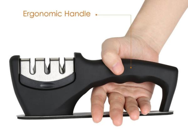 Professional Portable Ceramic Knife Sharpener Stainless Steel Kitchen Tools