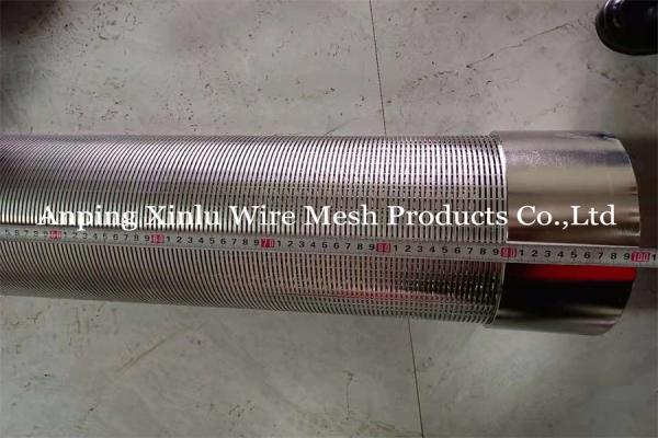 92kg/pcs Johnson Water Well Screen 6 "5/8 With Wrapped Wires In Stainless Steel