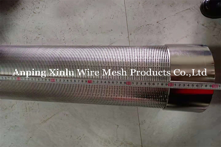 92kg/pcs Johnson Water Well Screen 6 "5/8 With Wrapped Wires In Stainless Steel AISI 304L