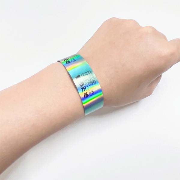Customizable Promotional Gift Item Wristbands Logo Vinyl PVC Waterproof Colorful