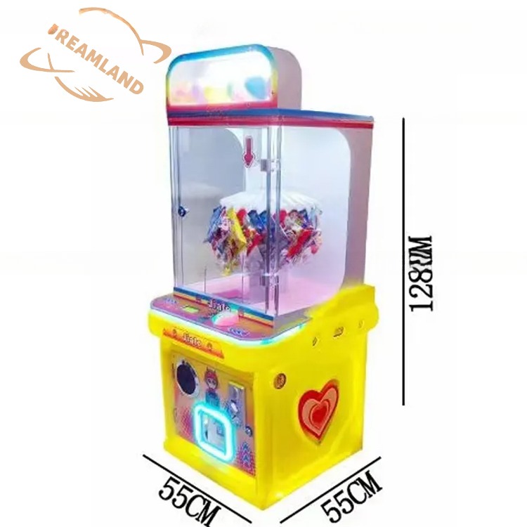 Dreamland Original Design Kids Clip Gift Machine Coin Operated Children Clamp Prize Game Machine
