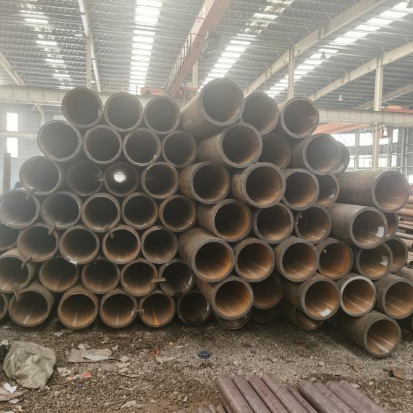 Hot Rolled St37 Carbon Seamless Steel Pipe Round Black Seamless Carbon Steel
