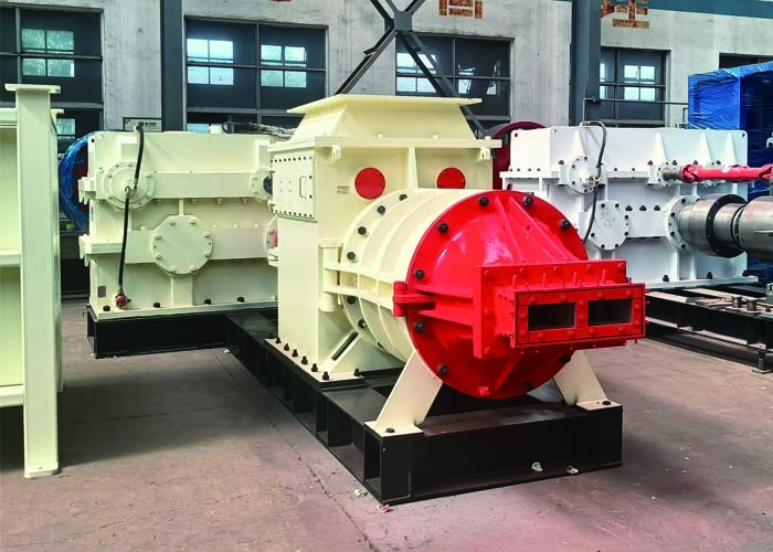 Energy Efficient Double Stage Vacuum Extruder Clay Brick Making Machines