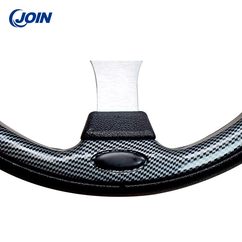 ODM Removable Golf Cart Steering Wheel PVC Single Color With No Pattern