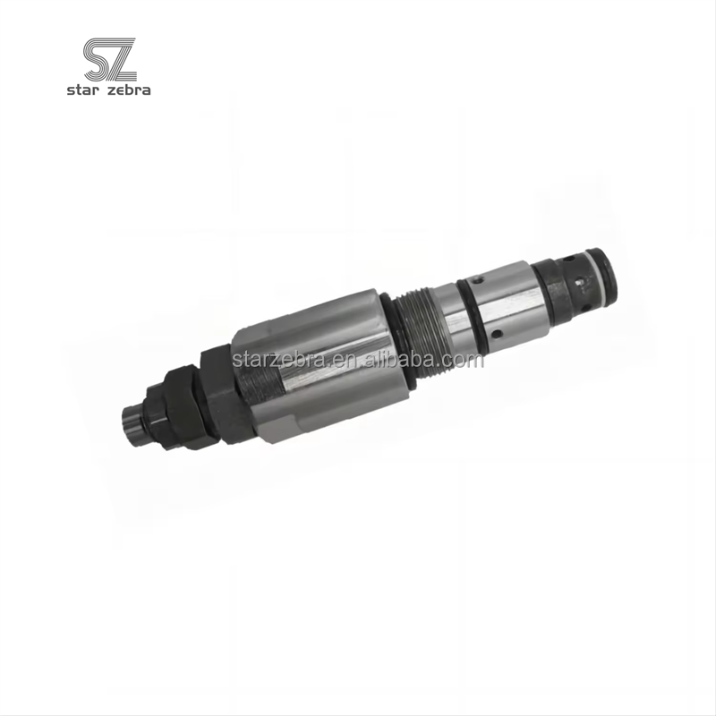 Komatsu Excavator Parts Relief Valve Loader Parts with Cartridge Valve and Screw Thread Attachment