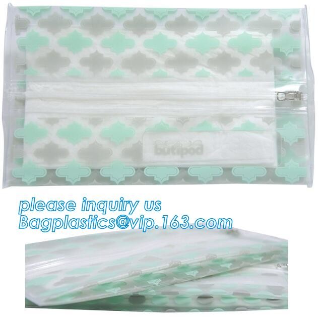 Plastic Bag OEM Custom PVC Loop Handle Image Printed Plastic Shopping Bag,Promotional Clear Waterproof Plastic Cosmetic