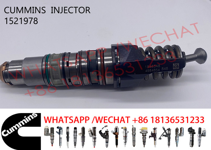 1521978 Common Rail QSK15 Diesel Engine Fuel Injector 4076965 4076963 4903028 570016 4076912