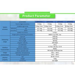Stable Attitude Navigation Inertial Navigation System UNIVO UBTM305Y with Gyro