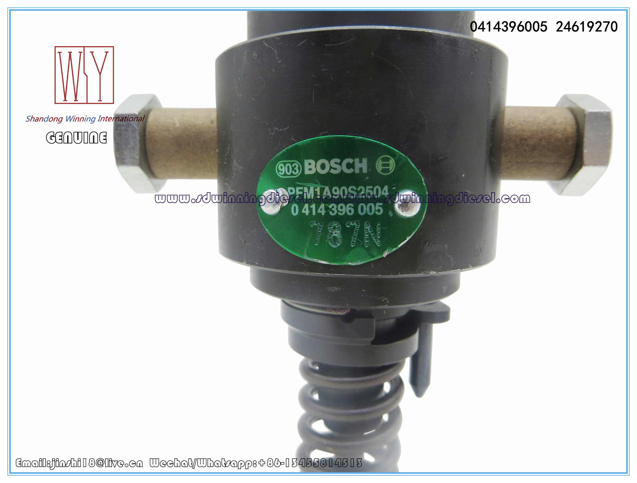 Brand New Bosch Diesel Fuel Unit Pump 0414396005, 24619270, Genuine
