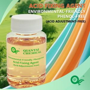 China Environmental-Friendly Phenol-Free Acid Fixing Agent (Acid Adjustment-Free)   Industrial dye fixing agent in textile   Eco dye fixing agent chemistry on sale