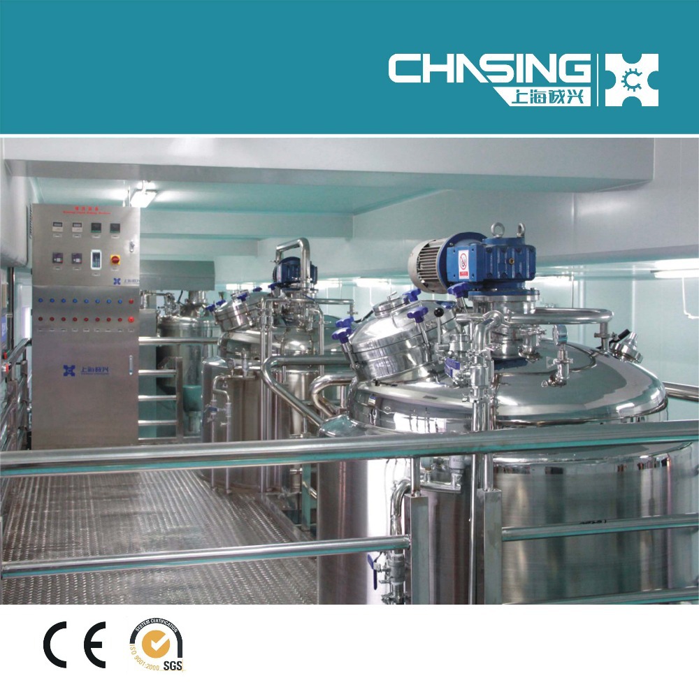Shanghai Chasing Vertical Mixing Tank With Agitator