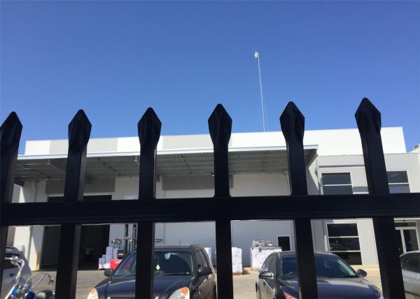 Australia market tubular spear top security Garrison fence / security metal