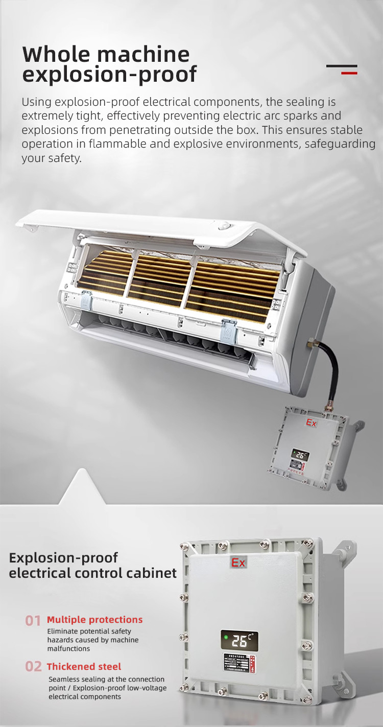 Explosion-proof Air Conditioners Customized In Chemical Laboratories