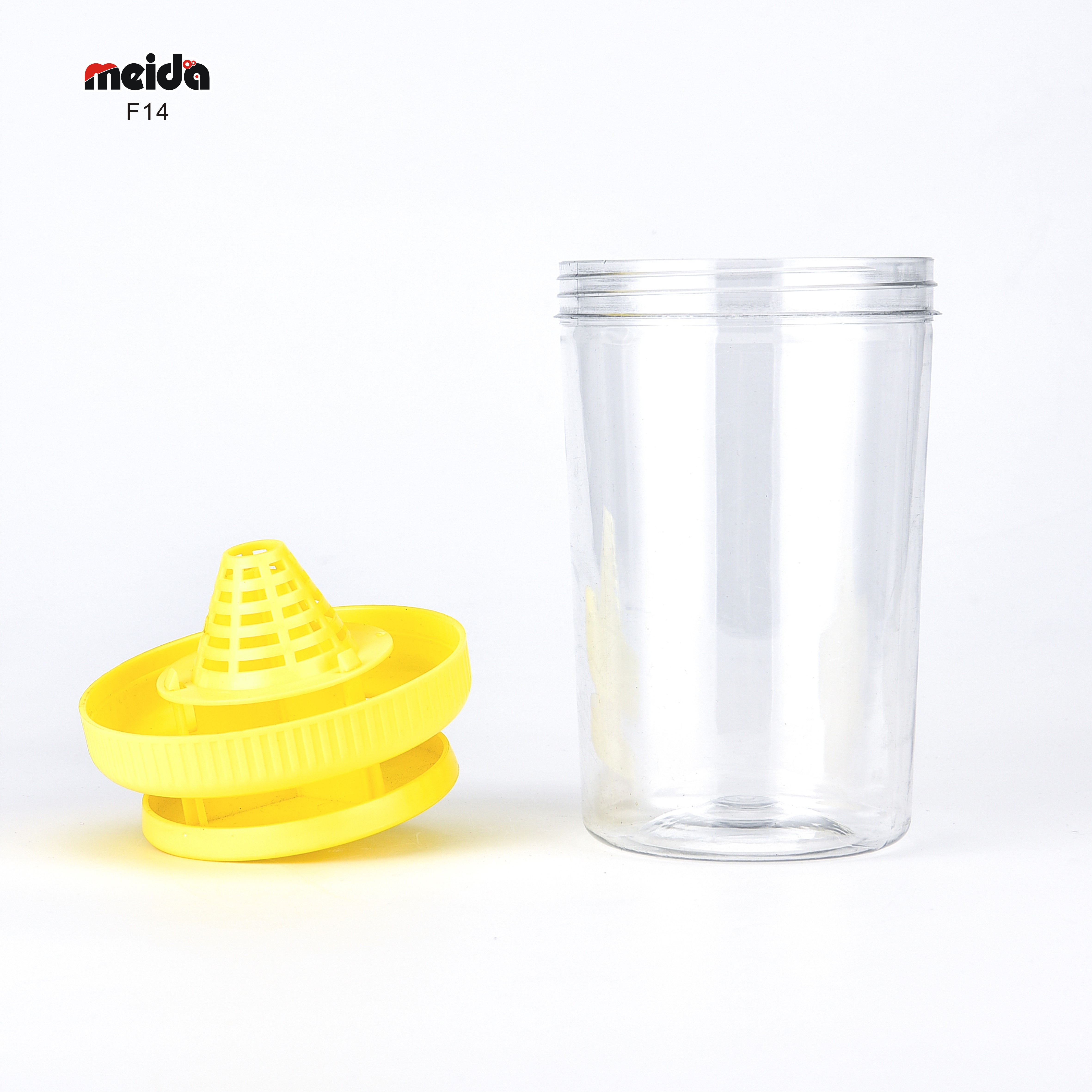 Hanging Fruit Fly Trap for Garden Single Bottle PP PS Applicable Area within Garden